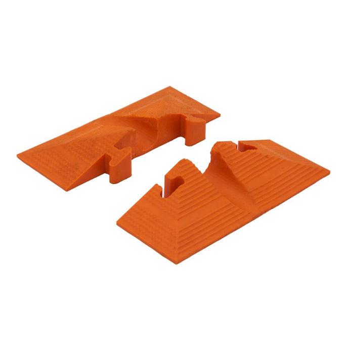 Elasco® MightyGuard End Caps - 1 Channel - Orange
