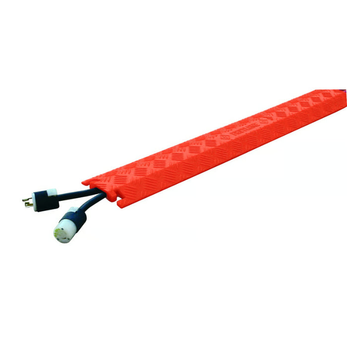 Fastlane® Drop Over Cable Protector Ramp - 1 Channel - Orange
