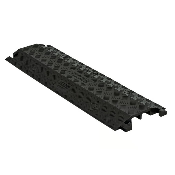 Fastlane® Drop Over Cable Protector Ramp - 2 Channels - Black