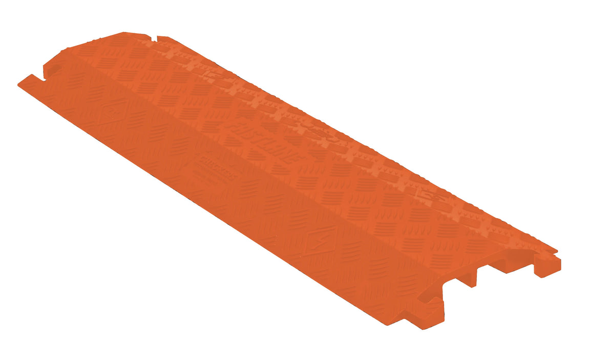 Fastlane® Drop Over Cable Protector Ramp - 2 Channels - Orange