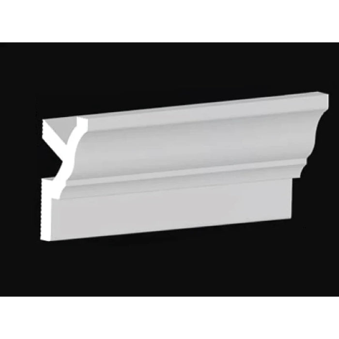 Foam Crown Molding - 4.5" H - 8' Length - Profile 1 - Paintable High Density Styrofoam