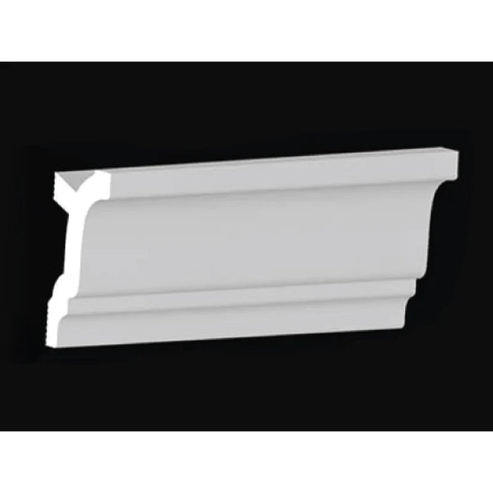 Foam Crown Molding - 5.5" H - 4' Length - Profile 2 - Paintable High Density Styrofoam