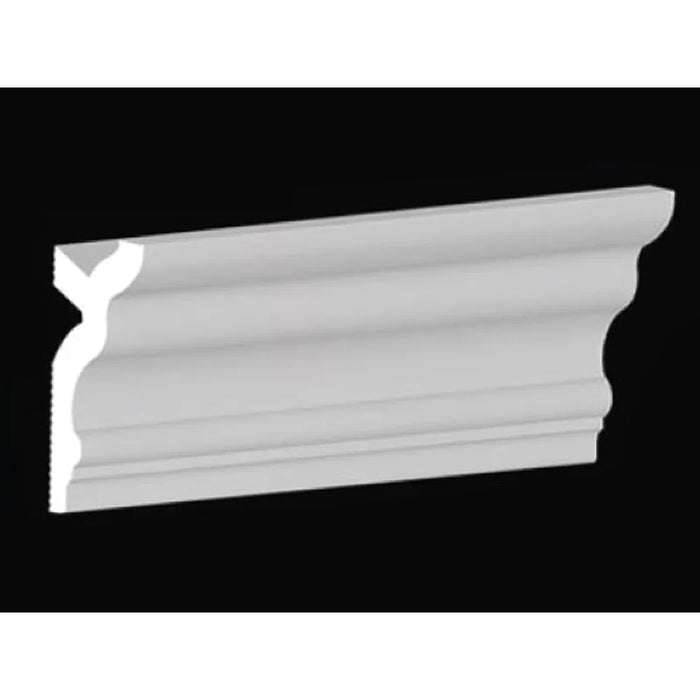 Foam Crown Molding - 5.5" H - 4' Length - Profile 5 - Paintable High Density Styrofoam