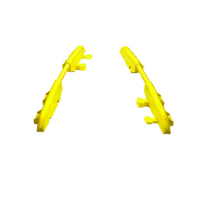 Guard Dog® ADA Rails for (GD5X125) 5-Channel Cable Protector - Yellow