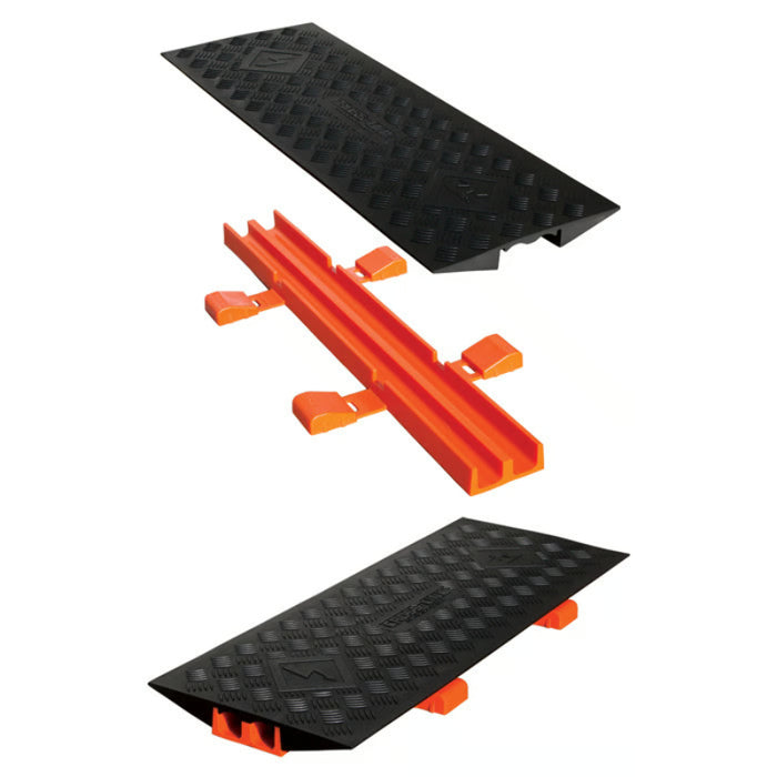 Guard Dog® Cable Bridge for 5-Channel Cable Protector - Orange / Black