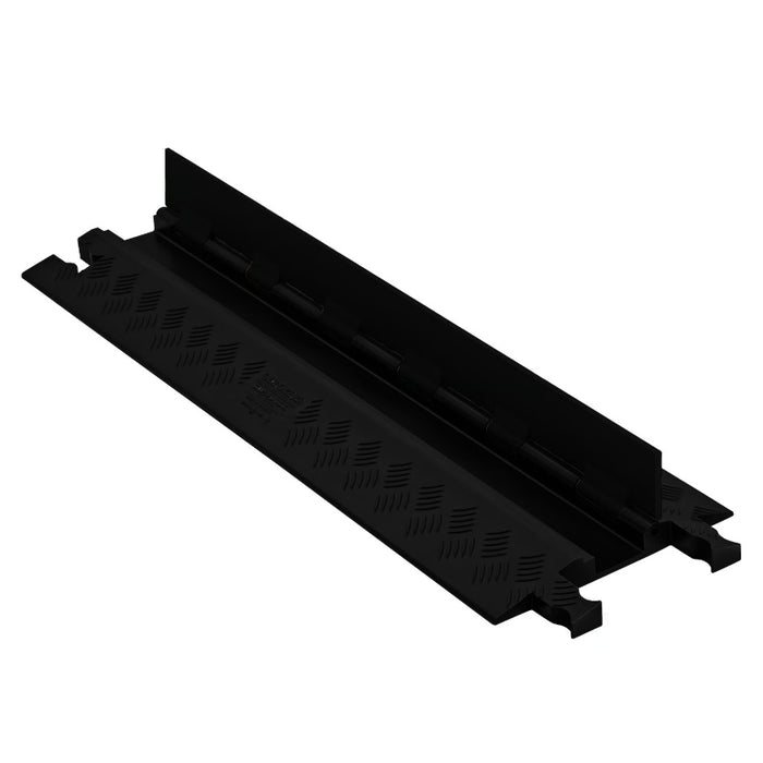 Guard Dog® Low Profile Cable Protector Ramp - 1 Channel - Black