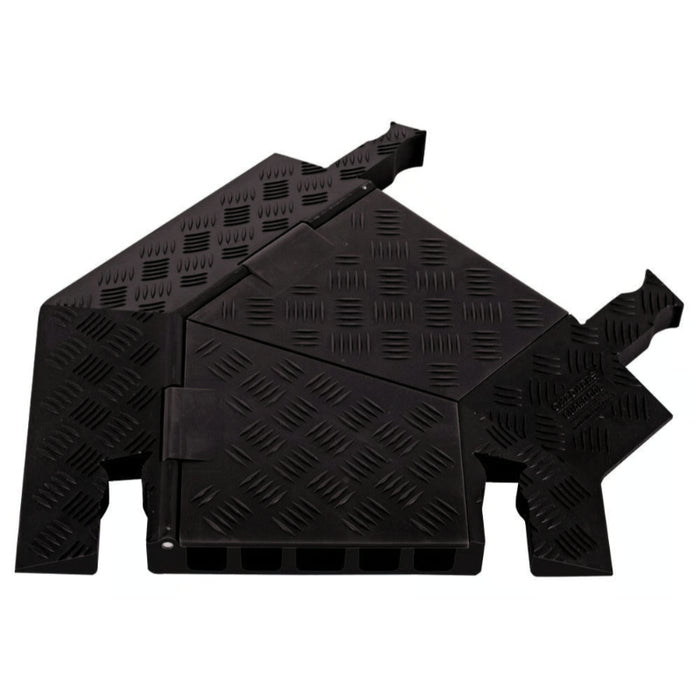 Guard Dog® 45 Degree Right Turn for (GD5X125) 5-Channel Cable Protector - Black