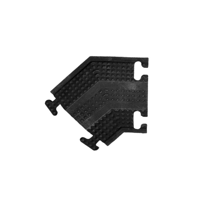 Kable Kontrol® Drop Over Floor Cord Cover 60" Long - 1 Channel - Black