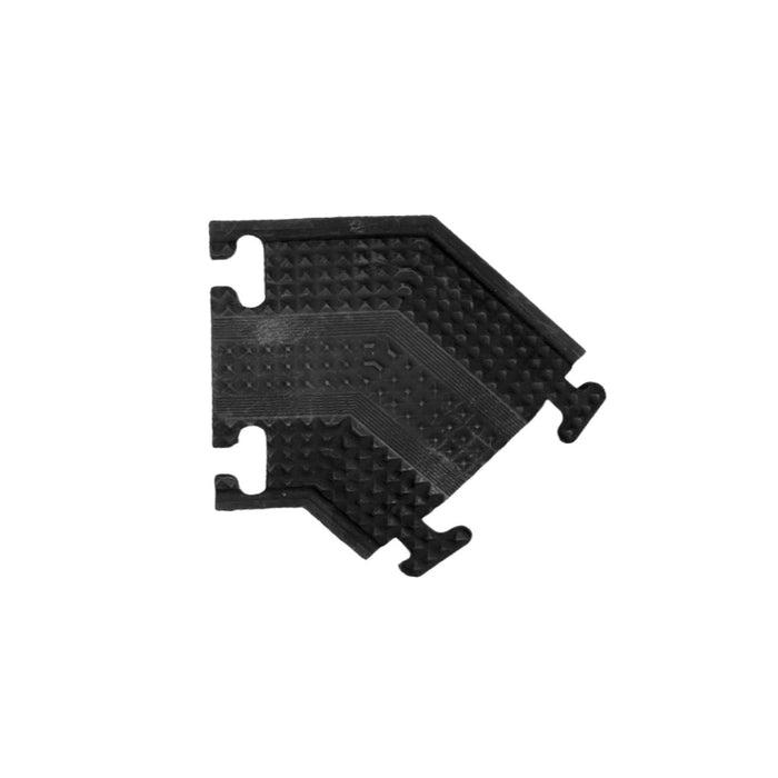 Kable Kontrol® Drop Over Floor Cord Cover 60" Long - 1 Channel - Black