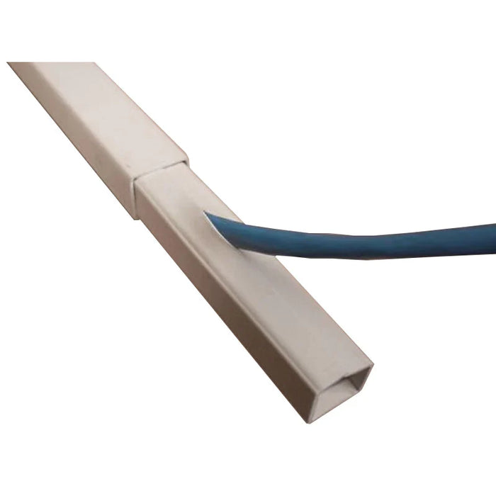 Kable Kontrol® Two-Piece Wire Hider Raceway Kit - 1Pc - White
