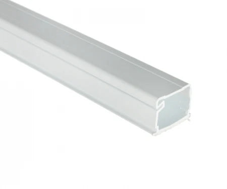 Kable Kontrol® Hinged Wall Cord Cover Cable Raceway - 1.5" W x 0.75" H - 5' L - White