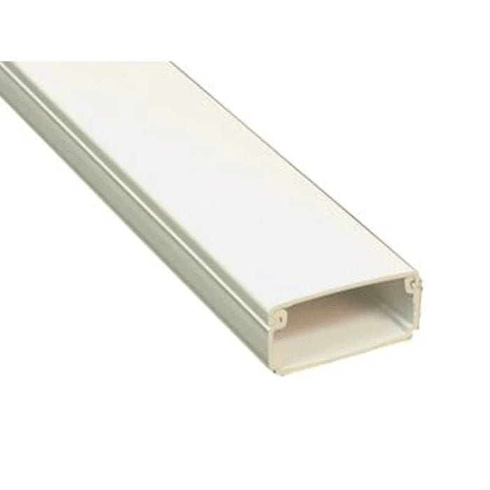 Kable Kontrol® Wall Cord Cover Cable Raceway - 0.75" W x 0.43" H x 78" L - White