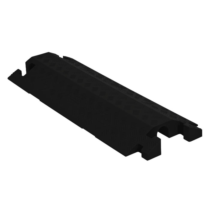 Linebacker® Drop Over Cable Protector Ramp - 1 Channel - Black