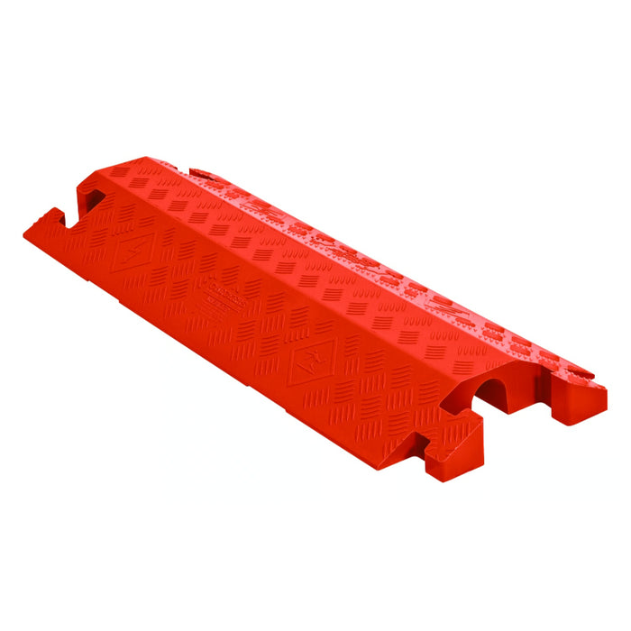 Linebacker® Drop Over Cable Protector Ramp - 1 Channel - Orange