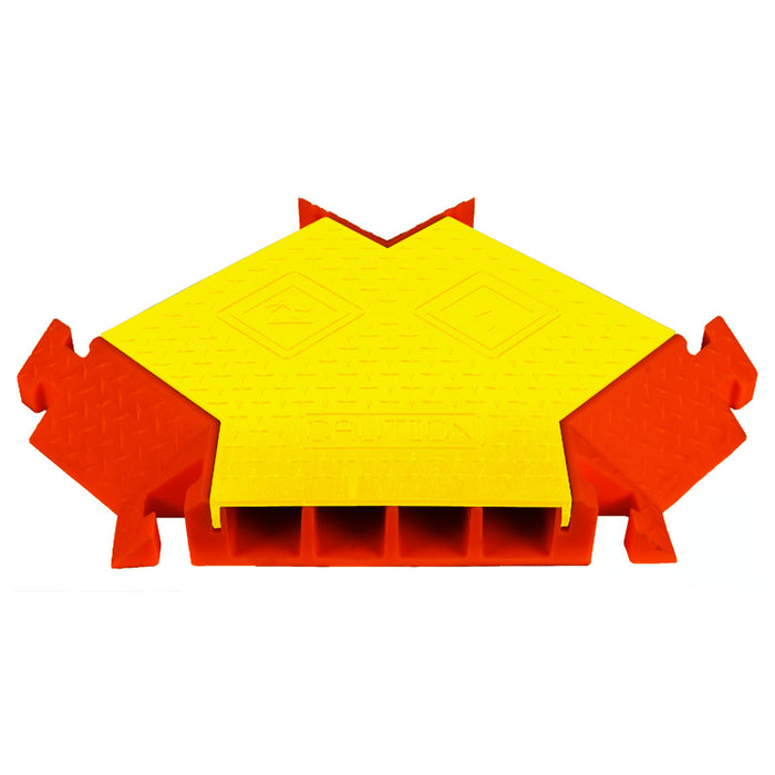 Linebacker® Y Section for (CP4X300-Y/O) 4 Channel Cable Protector - Yellow / Orange
