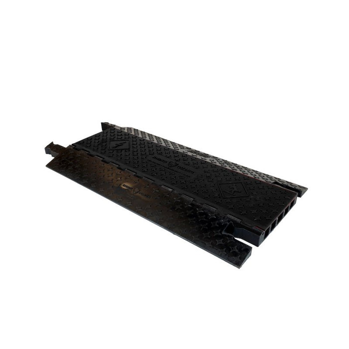 RhinoGuard 5-Channel Cable Protector - Black