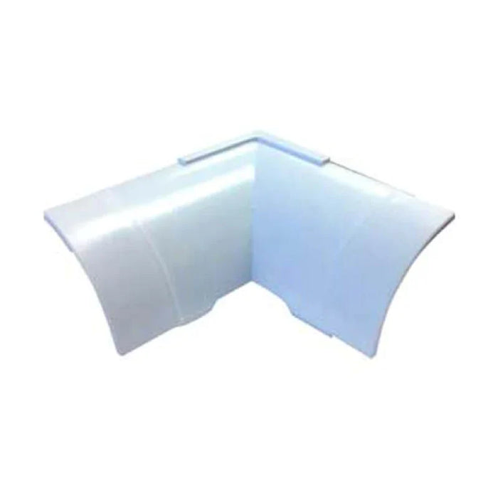 Wire Trak® Inside Corner For WC1150 Raceway - White