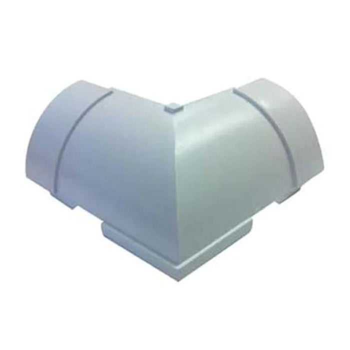 Wire Trak® Outside Corner For WC1150 Raceway - White
