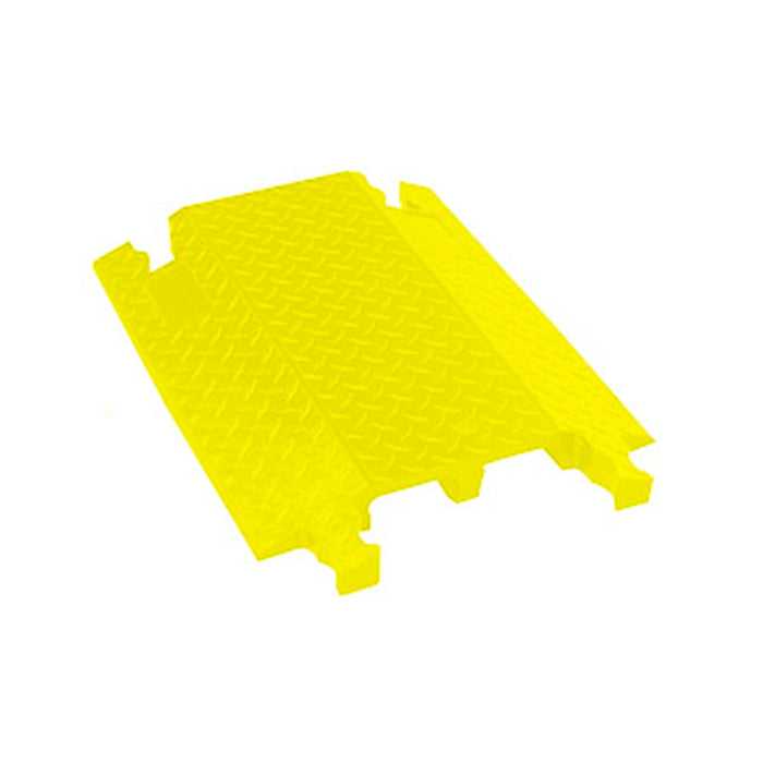 Bumble Bee® Do-Max Drop Over Cable Protector - 2 Channels - Yellow
