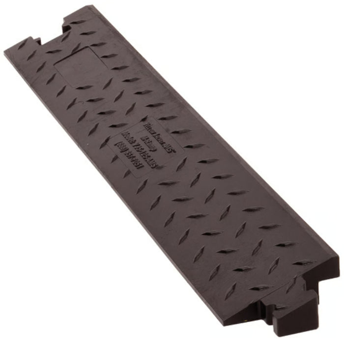 Yellow Jacket® Male Ramp for 5-Channel Heavy Duty - AMS System Cable Protector - Black