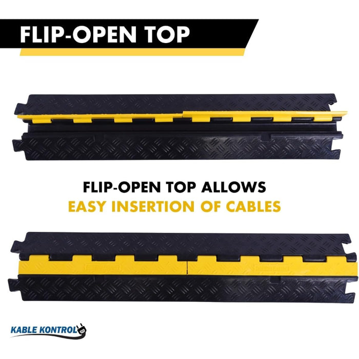 ATLAS® Heavy Duty Cable Protector Ramp - 1 Channel