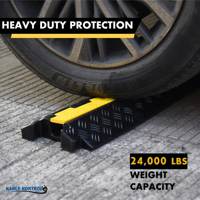 ATLAS® Heavy Duty Cable Protector Ramp - 1 Channel