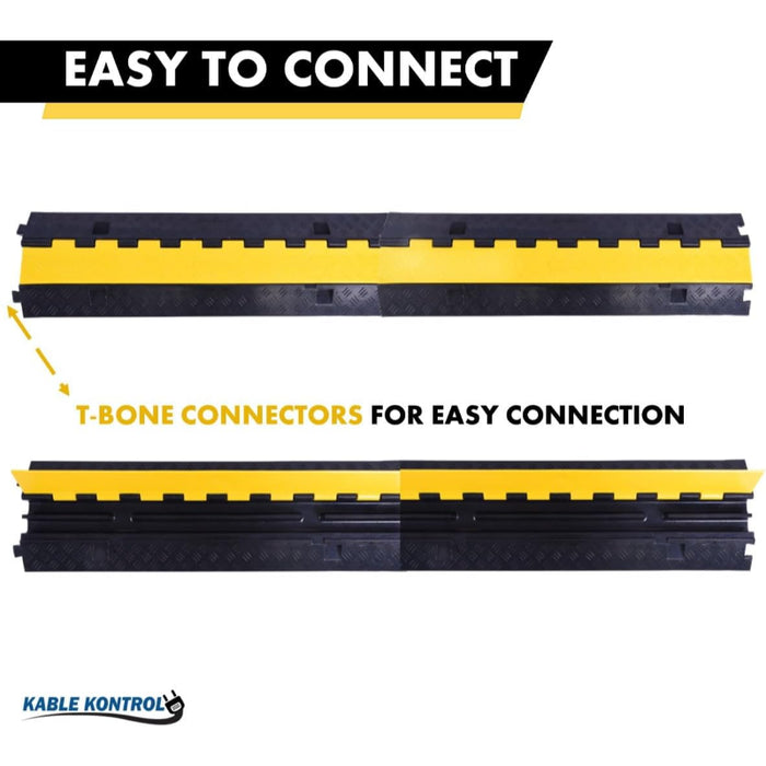 ATLAS® Heavy Duty Cable Protector Ramp - 2 Channels