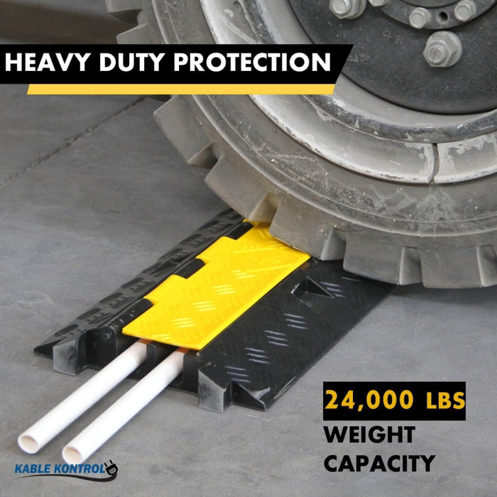 ATLAS® Heavy Duty Cable Protector Ramp - 2 Channels
