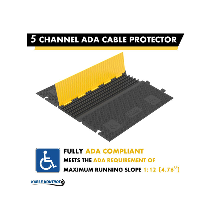 ATLAS® ADA Compliant Cable Ramp - 5 Channels