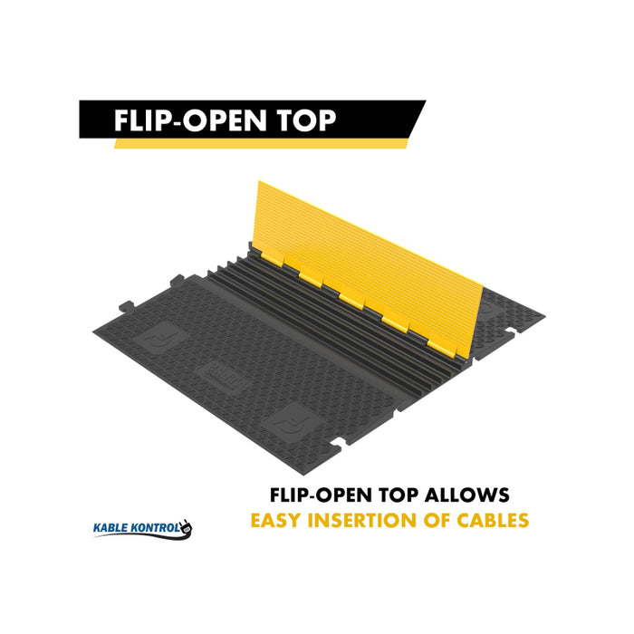 ATLAS® ADA Compliant Cable Ramp - 5 Channels