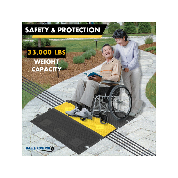 ATLAS® ADA Compliant Cable Ramp - 5 Channels
