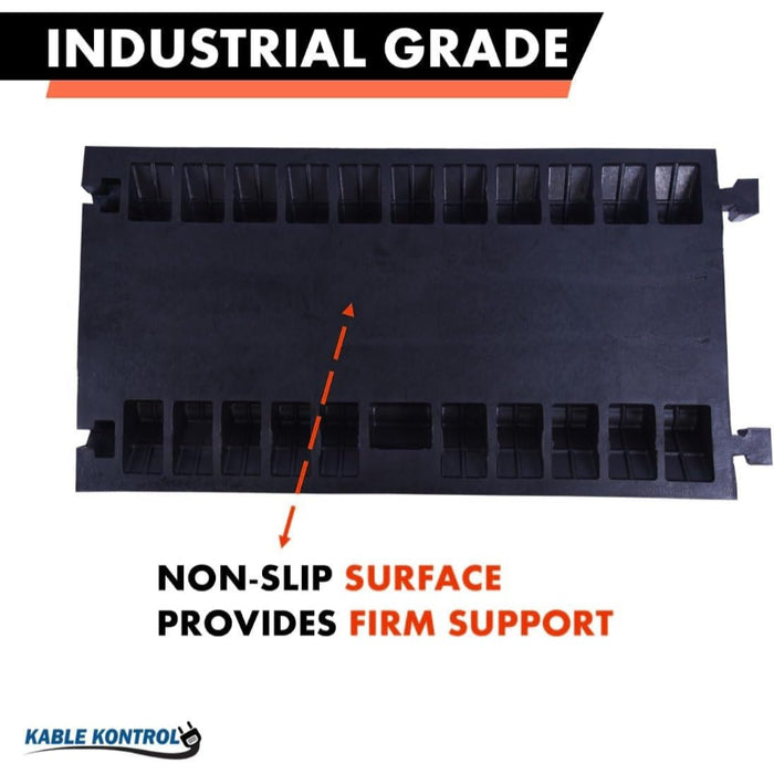 ATLAS® Extra Heavy Duty Cable Protector - 5 Channels