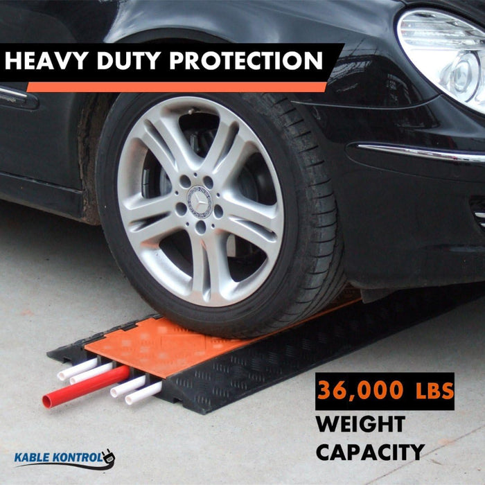 ATLAS® Extra Heavy Duty Cable Protector - 5 Channels