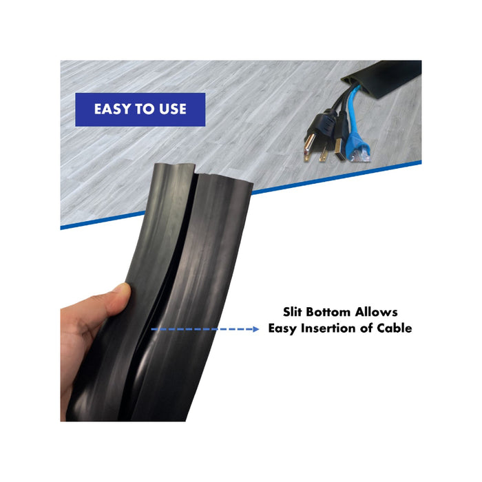 Atlas® Rubber Duct Floor Cord Cover