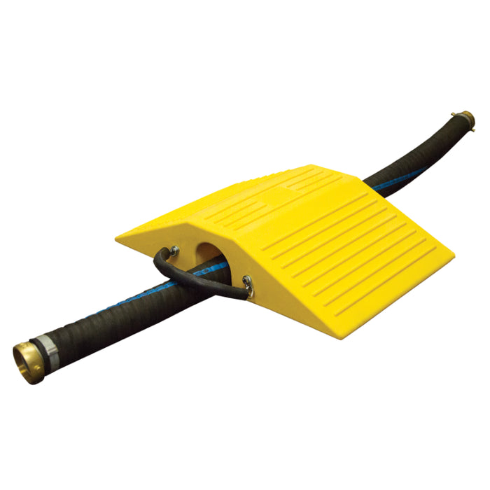 Checkers Safety™ Cable Crossover for 4.5" Hoses - Yellow