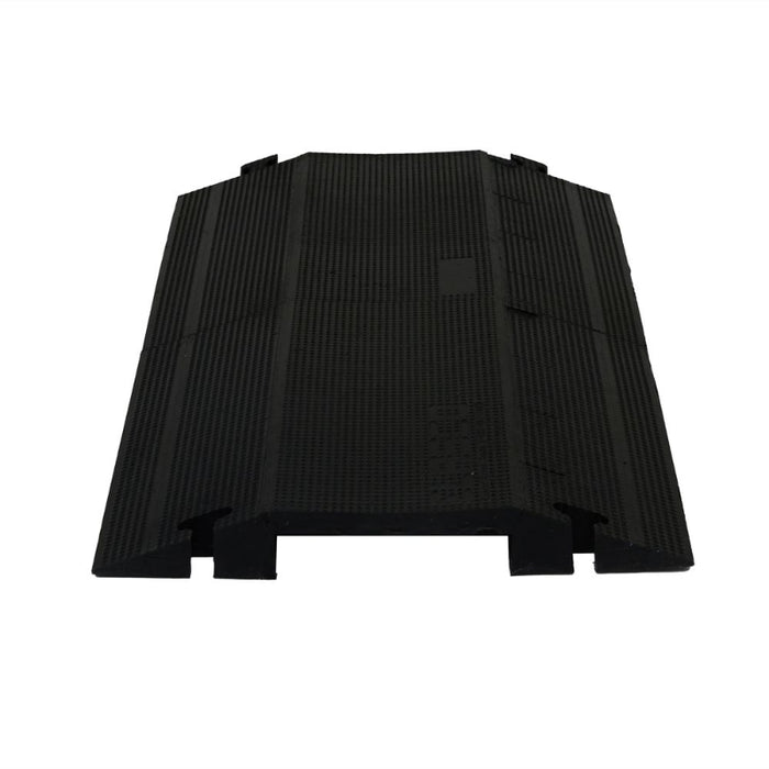 Elasco® Drop Over Cable Protector - 1 Channel - Black