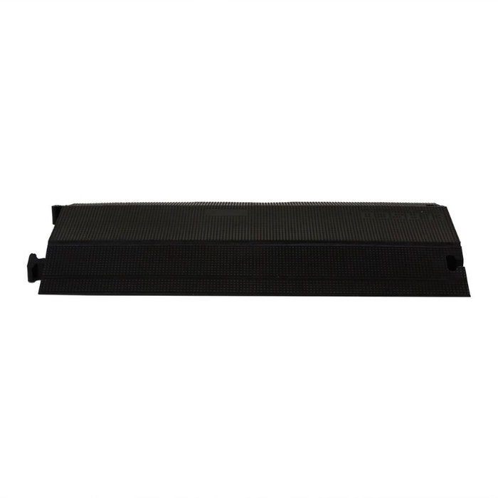 Elasco® Drop Over Cable Protector - 1 Channel - Black