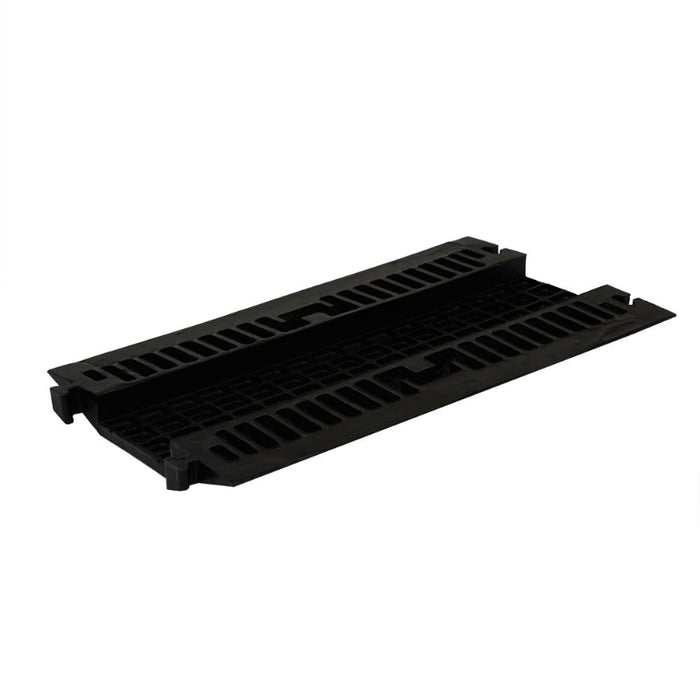 Elasco® Drop Over Cable Protector - 1 Channel - Black