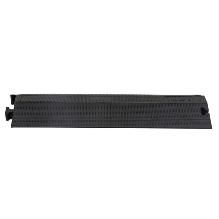 Elasco® - Drop Over Cable Protector - 1 Channel - Black