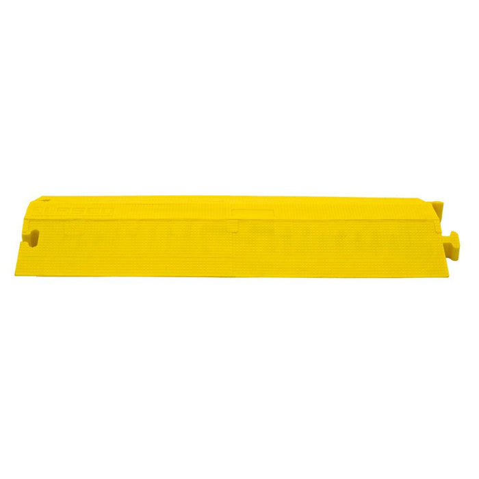 Elasco® - Drop Over Cable Protector - 1 Channel - Yellow