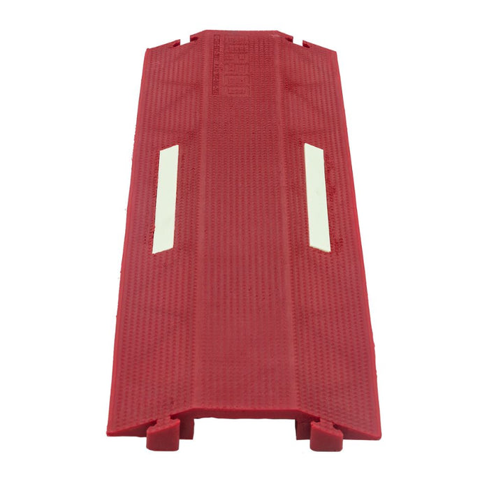 Elasco® - Elasglow Drop Over Cable Protector - 1 Channel - Red