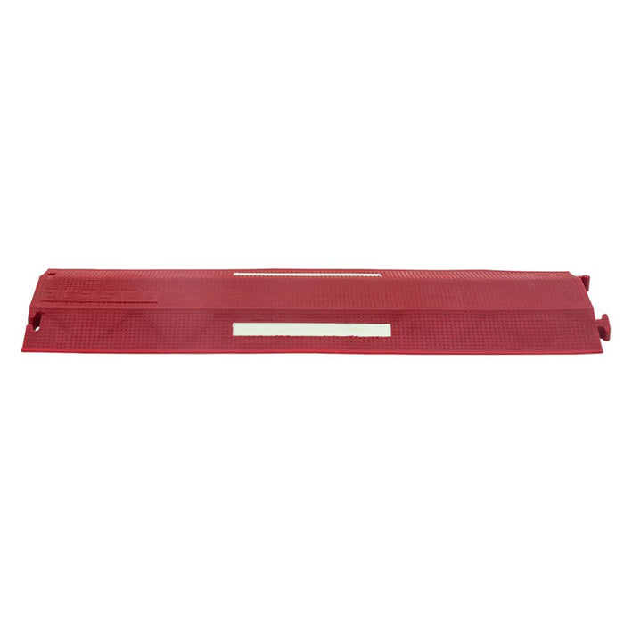 Elasco® - Elasglow Drop Over Cable Protector - 1 Channel - Red