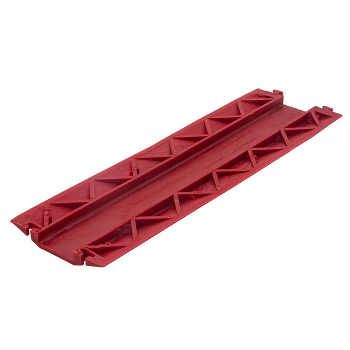 Elasco® - Elasglow Drop Over Cable Protector - 1 Channel - Red