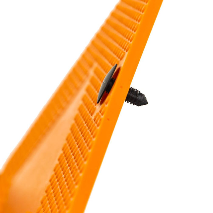 Elasco® UltraGuard Cable Protector Ramp - 5 Channel - Black / Orange