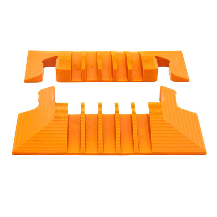 Elasco® UltraGuard End Caps - 5 Channel - Orange