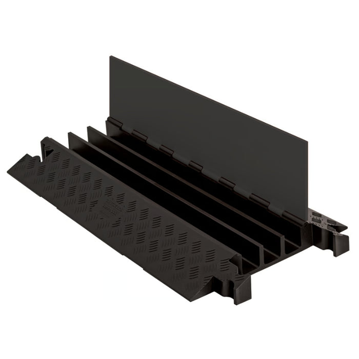 Guard Dog® Cable Protector Ramp - 3 Channels - Black
