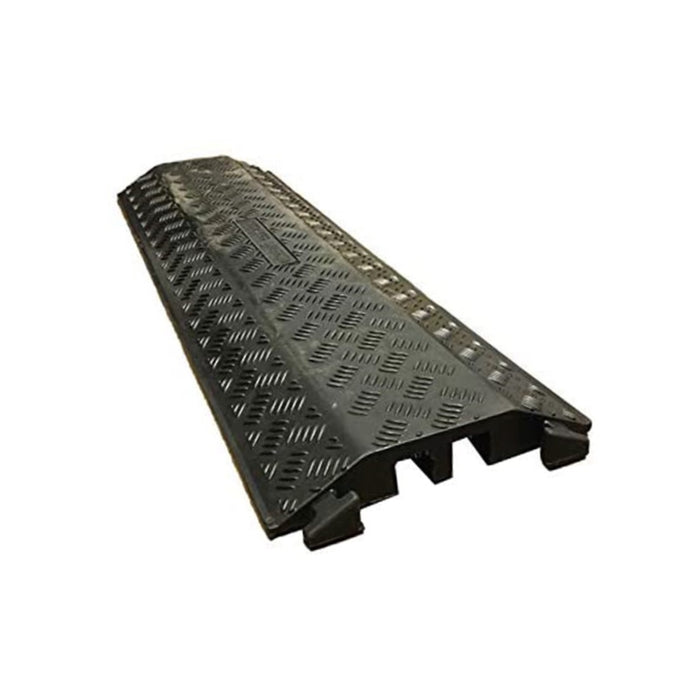 Kable Kontrol® Drop Over Floor Cord Cover - 2 Channel - Black