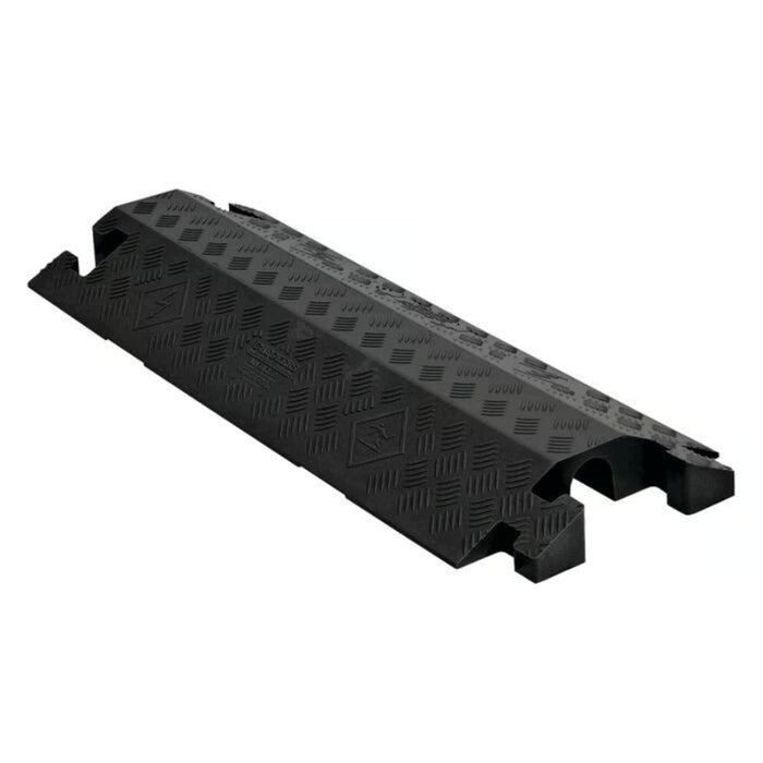 Linebacker® Drop Over Cable Protector Ramp - 1 Channel - Black