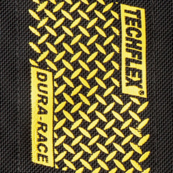 Techflex® Dura Race Carpet Cord Covers - 3" Wide X 25' Long - Black