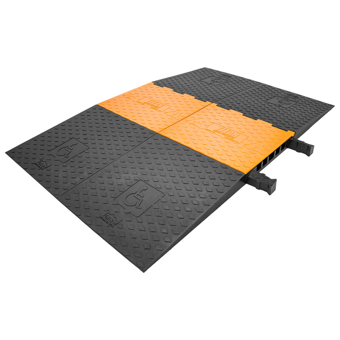 520 Blend Ramp TITAN® ADA Compliant Cable Ramp - 5 Channels — CableCovers.com